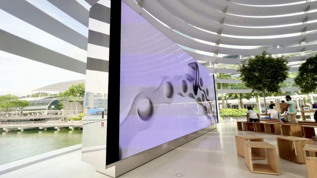 نگاهی به اپل استور «مارینا بی سندز» در سنگاپور؛ اولین فروشگاه شناور اپل