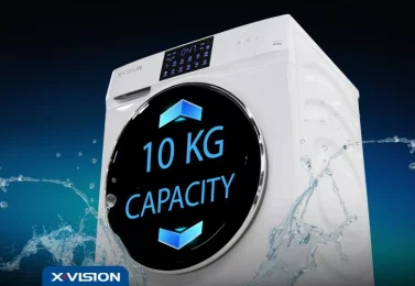 ماشین لباسشویی ۱۰ کیلوگرمی ایکس ویژن به بازار آمد